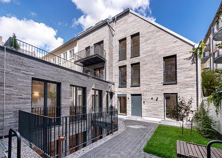 Townhouse: Urbanes, ruhiges Wohnen in der Maxvorstadt zum Erstbezug - Abgeschirmte Hoflage