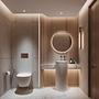 Penthouse mit Meerblick - exklusiv möbliert - powder room