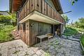 Charmantes Blockhaus in Spiegelberg: Auszeit, Weitblick und Natur pur auf großem Grundstück erleben! - Terrasse 