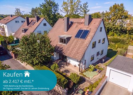 ++ Viel Platz für Ihre Ideen: Flexibles Zweifamilienhaus mit Einliegerwohnung ++ - Dreieichstraße 43 63128 Dietzenbach