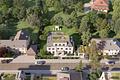 Bauen im noblen Nymphenburg: Parkähnliches Süd-Grundstück für Villenbebauung in bester Lage - Luftansicht Villa (visualisiert)