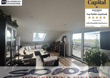 Kapitalanleger gesucht - Hochwertige 3 Zimmer Wohnung mit Balkon und Garten in Rennertshofen - Treidelheim - Ein Objekt von Ihrem Immobilienpartner SOWA Immobilien und Finanzen