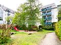 Wohnung ist bezugsfrei / Süd-Loggia / EBK / weißes Bad / 1 Zi ETW  2. OG / ruhige Innenhoflage - Innenhof
