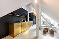 Stylische 3-Zimmer-Maisonette mit Dachterrasse und Loftflair nahe des Elisabethmarkts - Moderne Küche