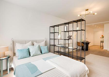 Elegantes City-Apartment mit exklusiver Ausstattung - Schlafzimmer