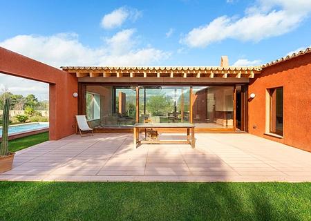Mallorca mediterrane Villa mit Pool und großem Grundstück in Consell zu verkaufen