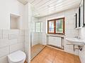 Alpenrefugium mit 150 m² Wohnfläche, Privatgarten und Panoramablick über Bayrischzell - Badezimmer