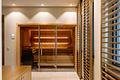 „The Seven Atrium“: Luxuriöse 3-Zimmer-Wohnung mit Balkon, Concierge, SPA und TG-Stellplatz - SPA mit Sauna