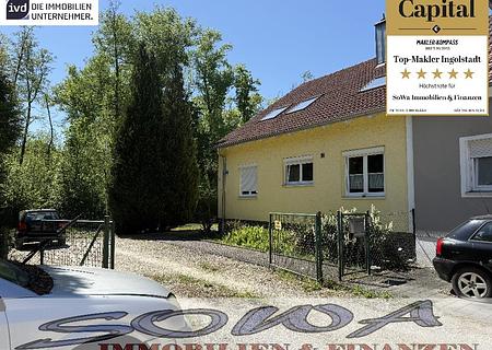 Attraktives Haus mit Ausbaupotential und mit großzügigem Grundstück und Waldfläche in Weichering - Ein Objekt von Ihrem Immobilienpartner SOWA Immobilien und Finanzen