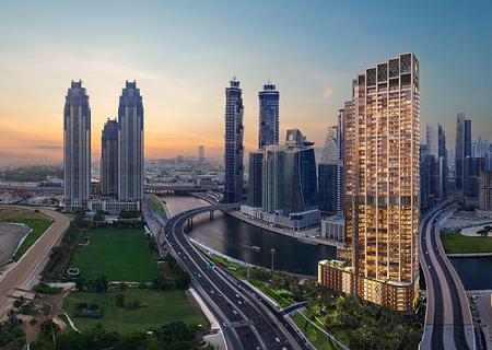 ONE RIVERPOINT - Business Bay - One River Point_Aerial View