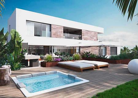Luxusvilla mit Meerblick und wenige Meter vom Strand entfernt - Villa-de-Lujo-Las-Yukas-18-1