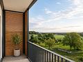 Attraktive 4-Zimmer-Wohnung im KfW-55-Effizienzhaus - Balkon