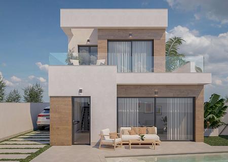 Schöne Villa am Golfplatz Lo Romero - 001_02-FRONTAL VIVIENDA