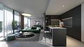 Il Teatro Residences - Sofort Einzugsbereit - 230829-1bed-LIving-kitchen-02