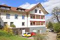 Ihr neues Zuhause: Modernisierte DG-Wohnung mit Aussicht und Charme - Ansicht aus dem Garten